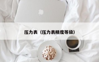 压力表（压力表精度等级）