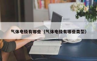 气体电极有哪些（气体电极有哪些类型）