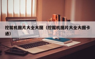 挖掘机图片大全大图（挖掘机图片大全大图卡通）