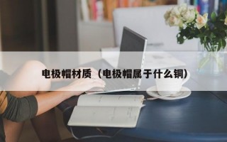 电极帽材质（电极帽属于什么铜）