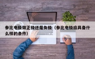 参比电极做正极还是负极（参比电极应具备什么样的条件）