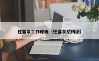 柱塞泵工作原理（柱塞泵结构图）